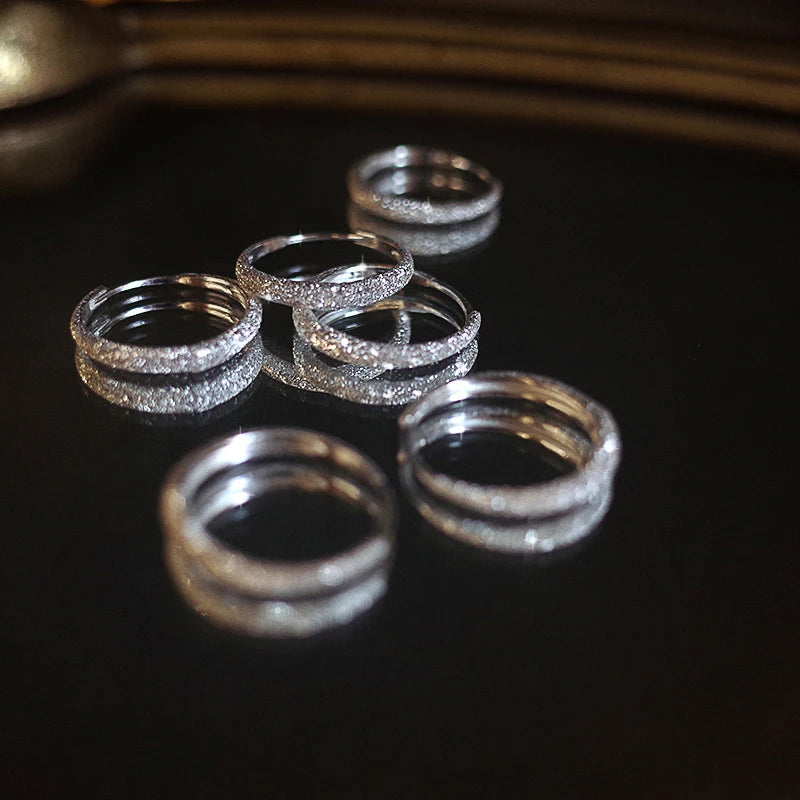 925 Sterling Silver Sparkling Round Hoop Earrings